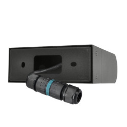 Solight LED venkovní nástěnné osvětlení Crotone, 7W, 450lm, 3000K, náklopné