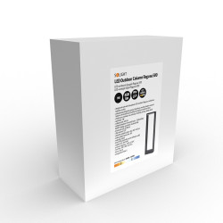 Solight LED venkovní nástěnné osvětlení Crotone, 7W, 450lm, 3000K, náklopné
