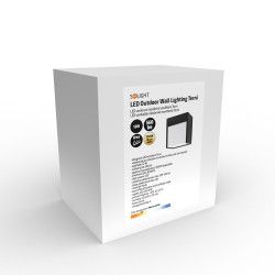 Solight LED venkovní nástěnné osvětlení Terni, 12W, 560lm, 3000K