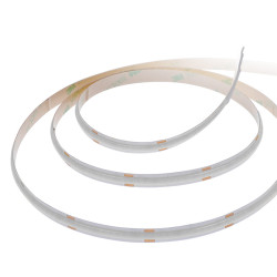 Solight LED COB pásek, sada s adaptérem, vypínač, 5m, 8W/m, 800lm/m, studená bílá