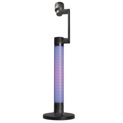 Solight LED stmívatelná lampička s RGB podsvícením, 10W, 600lm, změna chromatičnosti, dálkový ovladač