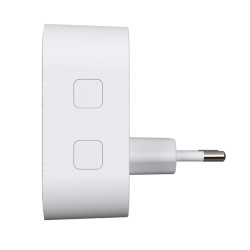 Solight bezdrátový zvonek, do zásuvky, 180m, bílý, learning code