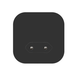 Solight bezdrátový zvonek, do zásuvky, 180m, černý, learning code