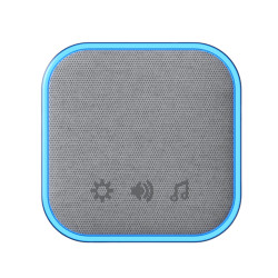 Solight bezdrátový zvonek, do zásuvky, 180m, černý, learning code