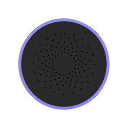 Solight bezdrátový mini zvonek, do zásuvky, 180m, černý, learning code