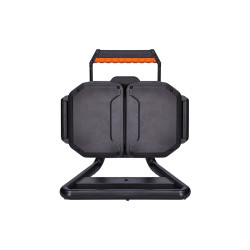 Solight LED reflektor 30W, přenosný, nabíjecí, 3000lm, oranžovo-černý