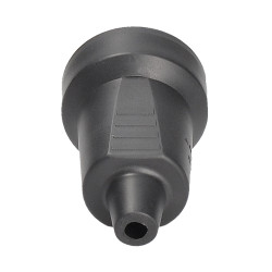 Solight zásuvka přímá, IP20, černá