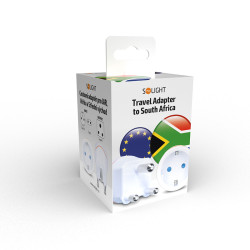 Solight cestovní adaptér pro JAR, Afriku a Střední východ, typ M