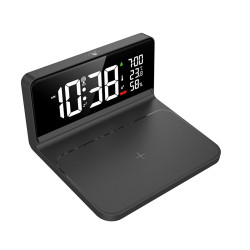 Solight hodiny s Qi bezdrátovým nabíjením