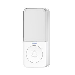 Solight bezdrátový zvonek a noční světélko, do zásuvky, 150m, bílý, learning code