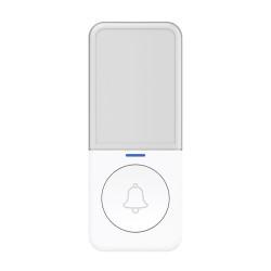 Solight bezdrátový zvonek a noční světélko, do zásuvky, 150m, bílý, learning code