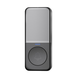 Solight bezdrátový zvonek a noční světélko, do zásuvky, 150m, černý, learning code