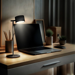 Solight LED nabíjecí lampička 3v1, 280lm, změna CCT, stmívání, černá