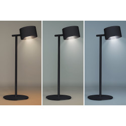 Solight LED nabíjecí lampička 3v1, 280lm, změna CCT, stmívání, černá