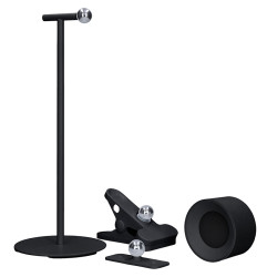 Solight LED nabíjecí lampička 3v1, 280lm, změna CCT, stmívání, černá