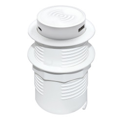 Solight USB A+C 20W PD+ Wireless 15W výsuvná nabíječka, bílá