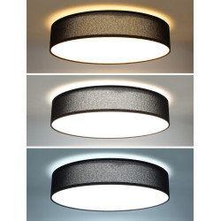 Solight LED osvětlení s dálkovým ovladačem Penley, 48W, 3360lm, 40cm, změna chromatičnosti, stmívatelné