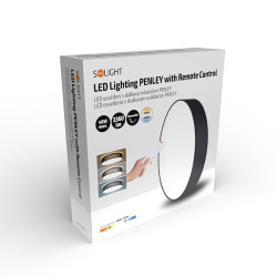 Solight LED osvětlení s dálkovým ovladačem Penley, 48W, 3360lm, 40cm, změna chromatičnosti, stmívatelné
