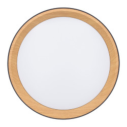 Solight LED osvětlení s dálkovým ovladačem Larios Black, 48W, 3360lm, 39cm, změna chromatičnosti, stmívatelné