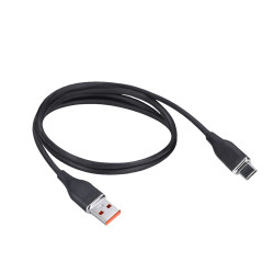 Solight USB-C kabel, USB 2.0 A konektor - USB-C 3.1 konektor, silikon, 0,5m
