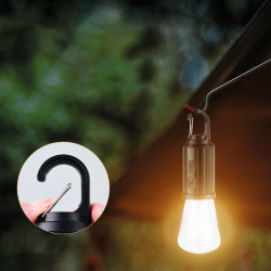 Solight LED nabíjecí žárovka Camping, 100lm, Li-Ion, display box