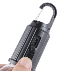 Solight LED nabíjecí žárovka Camping, 100lm, Li-Ion, display box