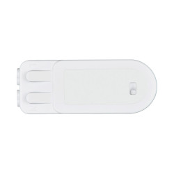 Solight LED mini panel koupelnový 2v1, 3CCT, podhledový/přisazený, 12W, 1020lm, IP54, bílá, kulatý