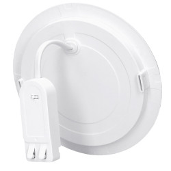 Solight LED mini panel koupelnový 2v1, 3CCT, podhledový/přisazený, 18W, 1530lm, IP54, bílá, kulatý