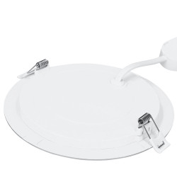 Solight LED mini panel koupelnový 2v1, 3CCT, podhledový/přisazený, 24W, 2040lm, IP54, bílá, kulatý