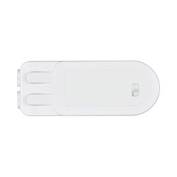 Solight LED mini panel koupelnový 2v1, 3CCT, podhledový/přisazený, 24W, 2040lm, IP54, stříbrná, kulatý