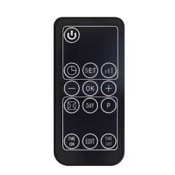 Solight nástěnné keramické topidlo, 2000W, černá