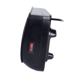 Solight nástěnné keramické topidlo, 2000W, černá