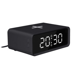 Solight budík s Qi bezdrátovou nabíječkou