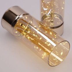 Solight sada dvou vánočních LED světélek, 15/20cm, 30x LED, AA baterie