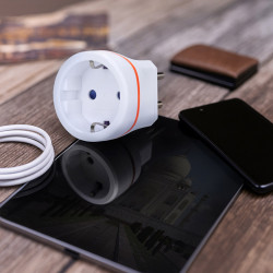 Solight cestovní adaptér do Indie, typ D