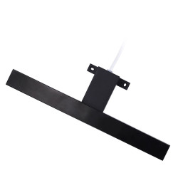 Solight LED koupelnové osvětlení nad zrcadlo 3v1, 7W, 455lm, 4000K, IP44, 40cm, černá