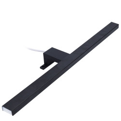 Solight LED koupelnové osvětlení nad zrcadlo 3v1, 12W, 780lm, 4000K, IP44, 60cm, černá