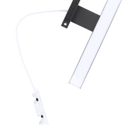 Solight LED koupelnové osvětlení nad zrcadlo 3v1, 12W, 780lm, 4000K, IP44, 60cm, černá