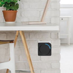 Solight 2x bezdrátový zvonek, do zásuvky, 200m, černý, learning code