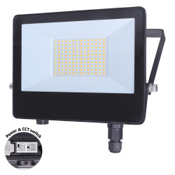 Solight LED reflektor TOP, 50W, max. 6500lm, 3CCT, volitený výkon 100/60%, IP65, rychlokonektor