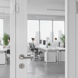 Solight smart WiFi hlásič pohybu/gong, magnet čidlo na dveře, napájení ze zásuvky, bílý