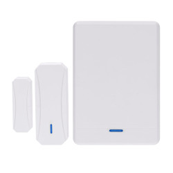 Solight smart WiFi hlásič pohybu/gong, magnet čidlo na dveře, napájení ze zásuvky, bílý