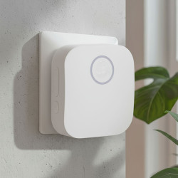 Solight bezdrátový zvonek, do zásuvky, 180m, bílý, learning code