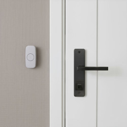 Solight bezdrátový zvonek, do zásuvky, 180m, bílý, learning code