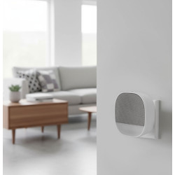 Solight bezdrátový zvonek s nočním světélkem, do zásuvky, 180m, bílý, learning code