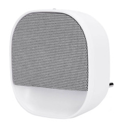 Solight bezdrátový zvonek s nočním světélkem, do zásuvky, 180m, bílý, learning code