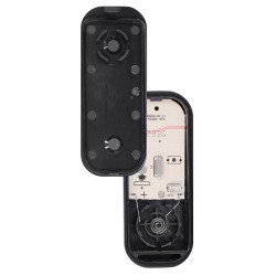 Solight bezdrátový zvonek, do zásuvky, 180m, černý, learning code