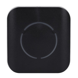 Solight bezdrátový zvonek, do zásuvky, 180m, černý, learning code