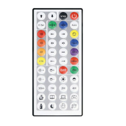 Solight LED světelný pás, RGB + 3CCT, 5m, sada s 24V adaptérem a dálk. ovladačem, 5W/m, IP65